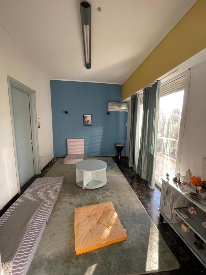 Spacious Apartment With Balconies, Ac, King Bed, Near Dt And Transports アテネ エクステリア 写真